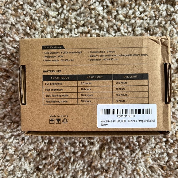 VONT LED Bike Light Set - Picture 8 of 9